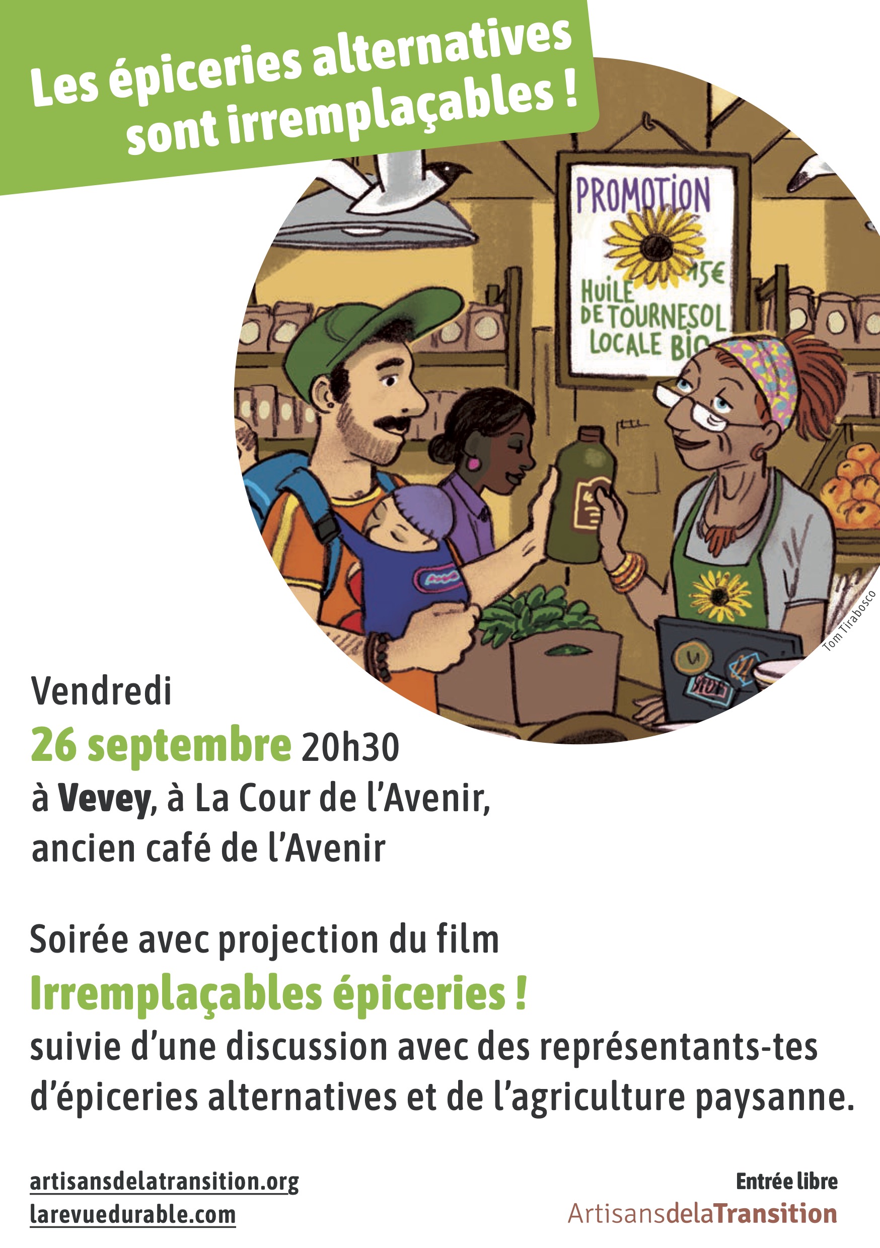 « Irremplaçables épiceries » – Projection-discussion