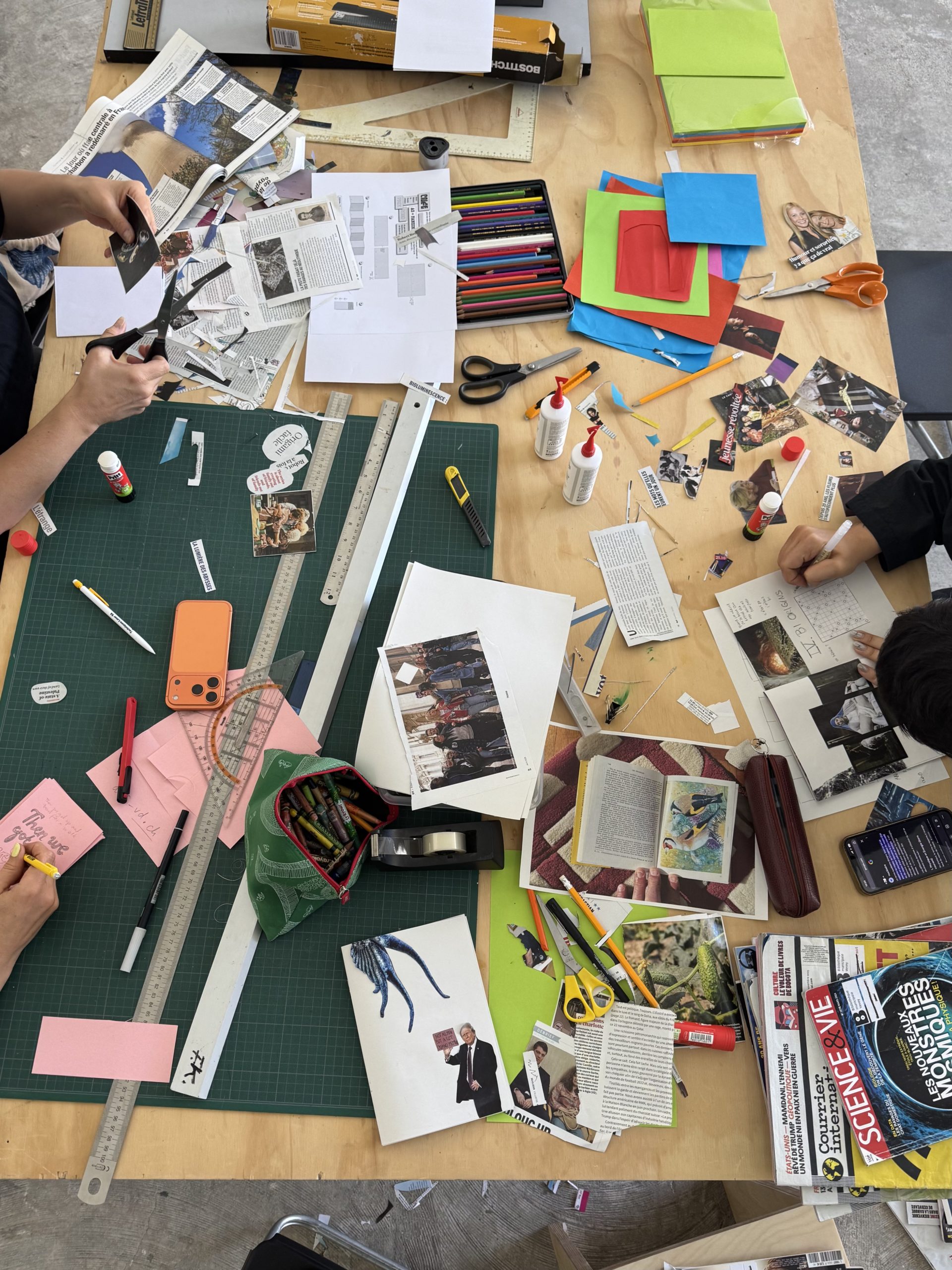 Atelier fanzine par Mets tes Palmes